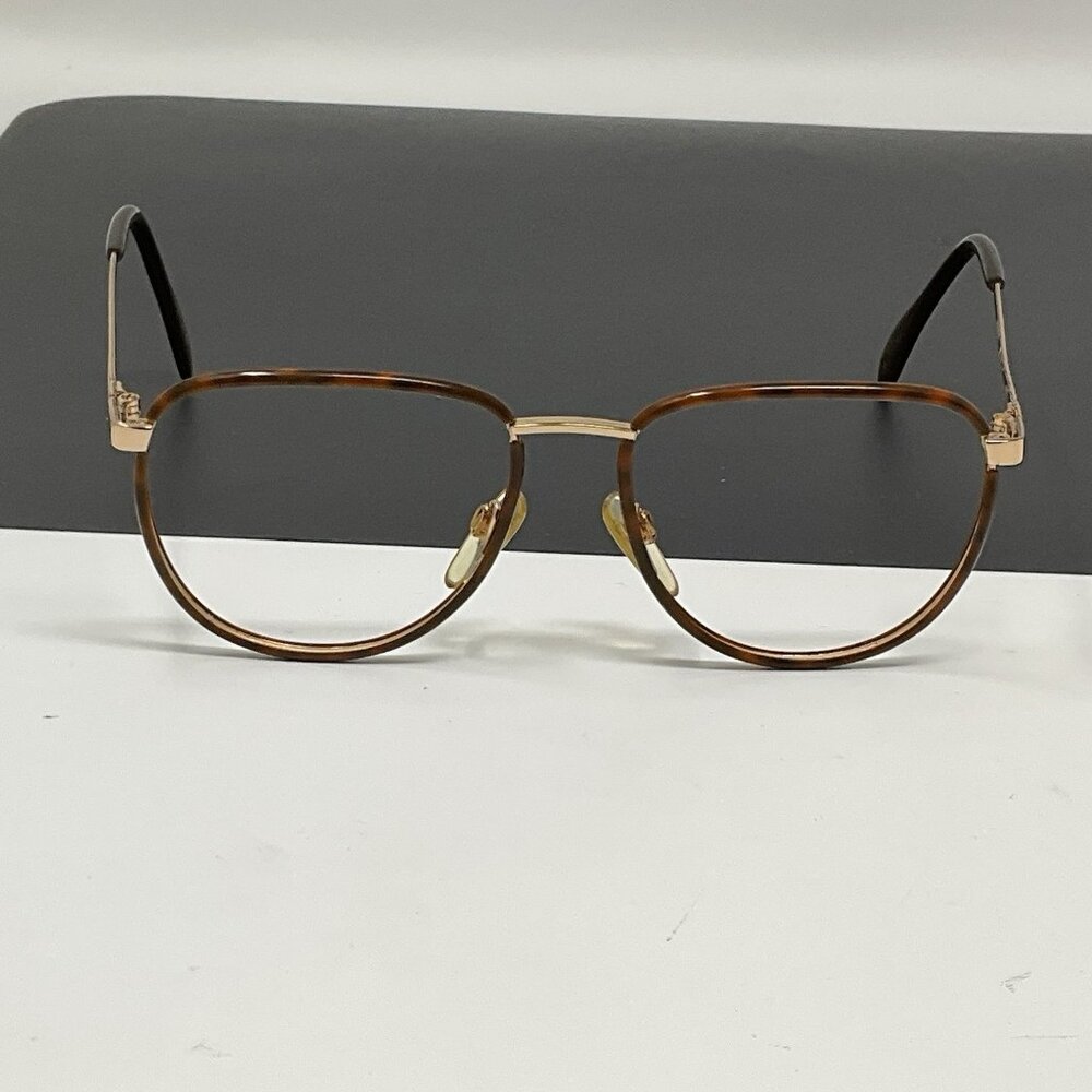 Vintage Menrad 826  -7 Eyeglasses Sunglasses Frames Only Tortoise Gold No Lenses